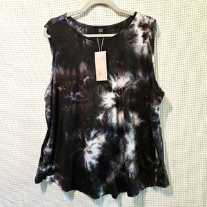 Emery Rose 3xl Tie-Dye Sleeveless Top NWT